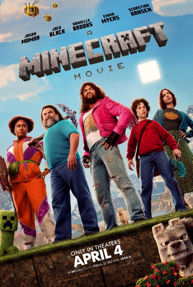 A Minecraft Movie 2025 in Hindi dubbed HdRip