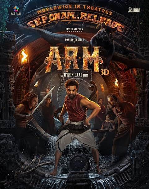 ARM 2024 HdRip South Indian Hindi movie download