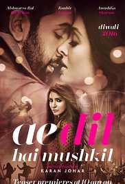 Ae Dil Hai Mushkil 2016 1cd dvdrip Hdmovie Bollywood Hindi movie download