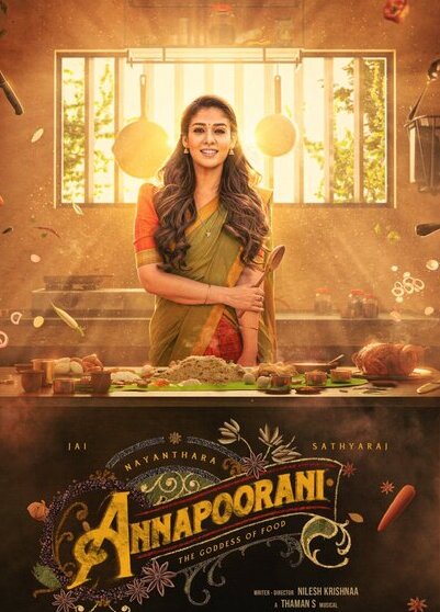 Annapoorani 2023 in Hindi HdRip South Indian Hindi movie download