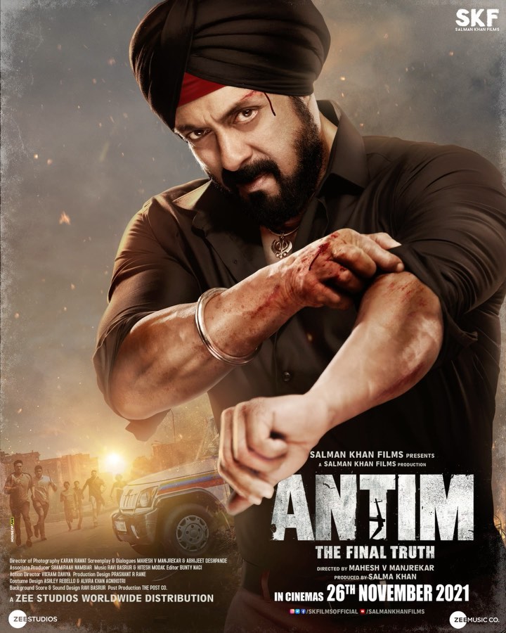 Antim The Final Truth 2021 PreDvd Bollywood Hindi movie download