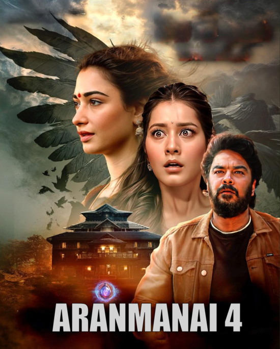 Aranmanai 4 2024 in Hindi PreDvd South Indian Hindi movie download