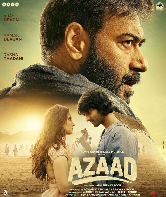 Azaad 2025 Hindi HdRip Bollywood Hindi movie download