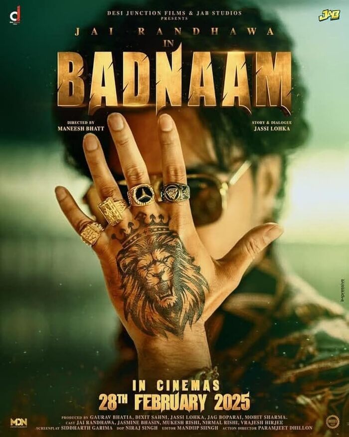 Badnaam 2025 Punjabi HdRip Punjabi movie download