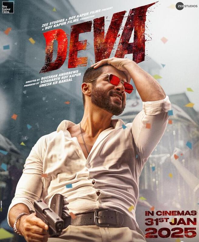 Deva 2025 Hindi HdRip Bollywood Hindi movie download