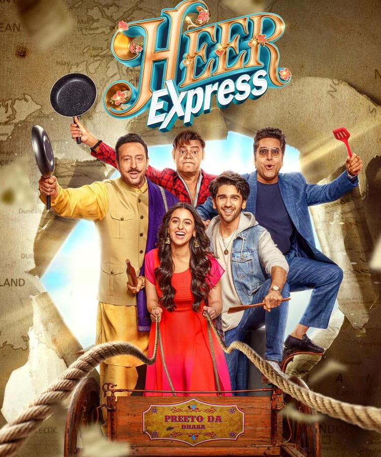 Heer Express 2025 Hindi PreDvd Bollywood Hindi movie download