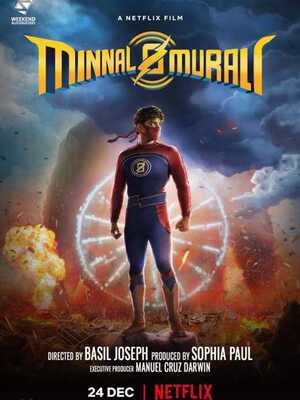 Minnal Murali 2021 hindi hd print HdRip South Indian Hindi movie download