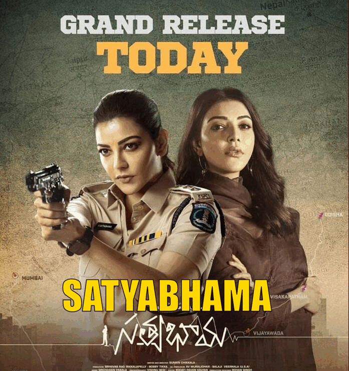 Satyabhama 2024 in Hindi HdRip South Indian Hindi movie download