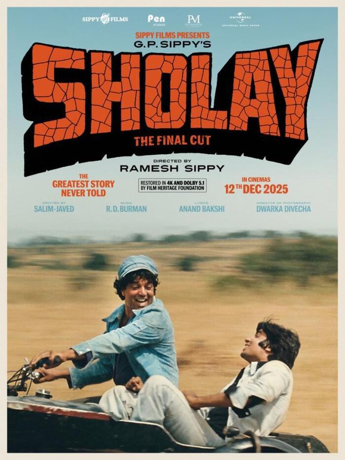 Sholay The Final Cut 2025 Hindi HdRip Bollywood Hindi movie download