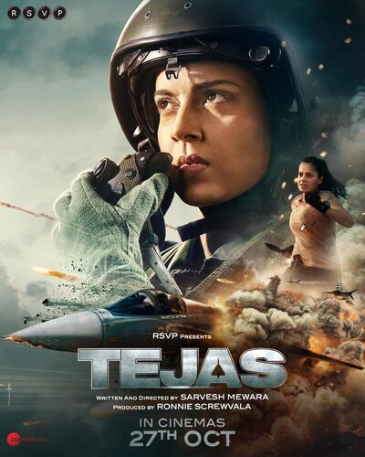 Tejas 2023 Hindi HdRip Bollywood Hindi movie download