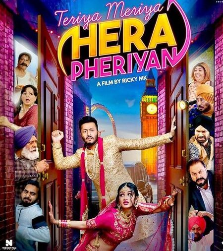 Teriyaan Meriyaan Hera Pheriyan 2024 Punjabi HdRip Punjabi movie download