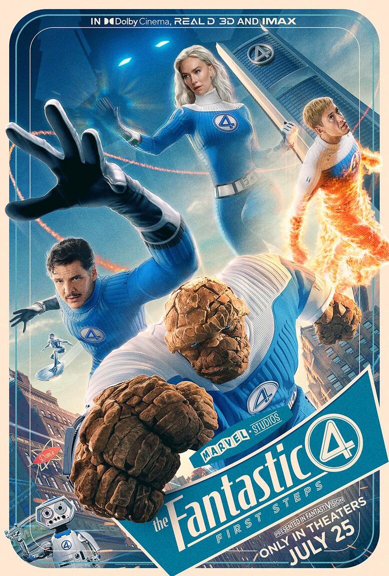 The Fantastic Four First Steps 2025 Dubb in Hindi HdRip