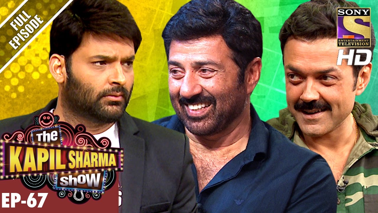 The Kapil sharma show In Sunny Deol Bobby Deol Hdmovie The Kapil Sharma Show Sony TV movie download