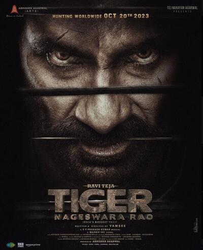 Tiger Nageswara Rao 2023 in Hindi PreDvd South Indian Hindi movie download