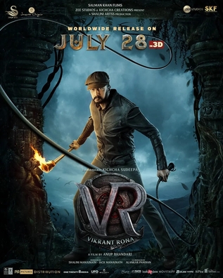 VR Vikrant Rona 2022 in Hindi Hdrip South Indian Hindi movie download